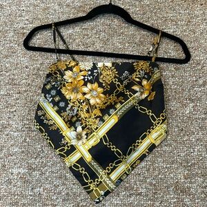Princess Polly bandana cropped shirt